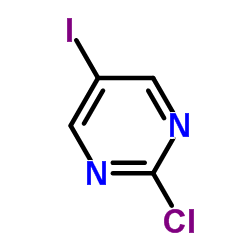 2-Chloro-5-iodopyrimidine structure