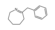 2-benzyl-3,4,5,6-tetrahydro-2H-azepin结构式