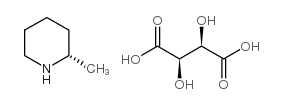 (S)-2-甲基哌啶-L-酒石酸盐结构式