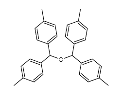 bis[bis(p-tolyl)methyl] ether结构式