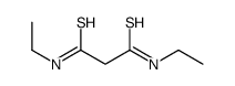 N,N'-diethylpropanedithioamide Structure