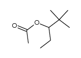 3-acetoxy-2,2-dimethyl-pentane结构式