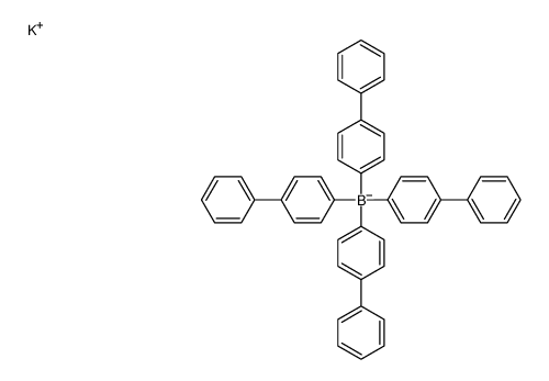 四(4-联苯基)硼酸钾结构式