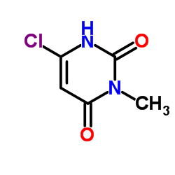 6-Chloro-3-methyluracil Structure