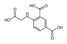 4-(carboxymethylamino)benzene-1,3-dicarboxylic acid Structure