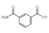 3-氨基甲酰苯甲酸结构式