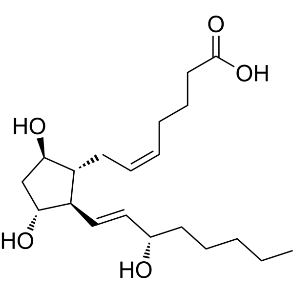 9β,11α-前列腺素F2结构式