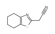 (4,5,6,7-四氢-苯并噻唑-2-基)-乙腈结构式