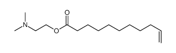 2-(dimethylamino)ethyl undec-10-enoate Structure
