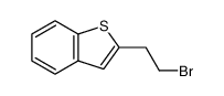 2-(2-bromoethyl)-1-benzothiophen Structure