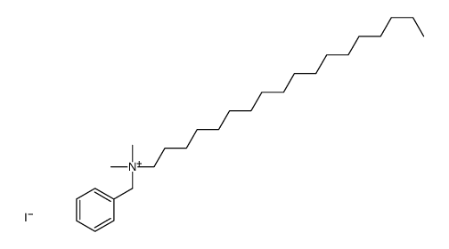 benzyl-dimethyl-octadecylazanium,iodide Structure