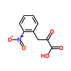 2-Nitrophenylpyruvic acid Structure