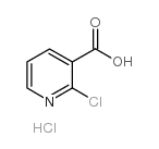 3-氯烟酸盐酸盐结构式