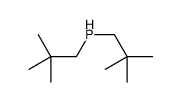bis(2,2-dimethylpropyl)phosphane Structure
