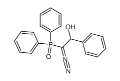 (1-diazo-2-hydroxy-2-phenylethyl)diphenylphosphine oxide Structure