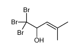 1,1,1-tribromo-4-methylpent-3-en-2-ol结构式
