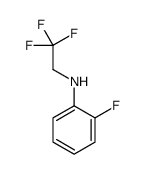 2-fluoro-N-(2,2,2-trifluoroethyl)aniline Structure