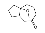 (3aR,8aR)-8a-methoxy-1,2,3,3a,4,6,7,8-octahydroazulen-5-one Structure