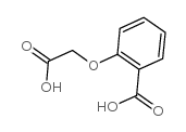2-(羧基甲氧基)苯甲酸结构式