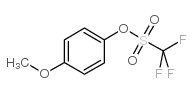 三氟甲基磺酸4-甲氧苯酯结构式