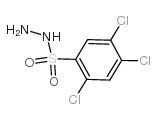 Benzenesulfonic acid,2,4,5-trichloro-, hydrazide Structure