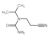 1-(2-cyanoethyl)-1-propan-2-yl-urea结构式