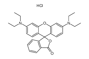 rhodamine B hydrochloride Structure