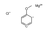 magnesium,methoxybenzene,chloride Structure