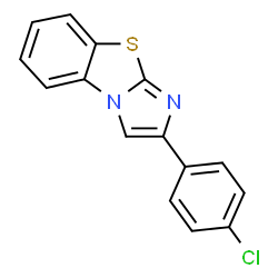 2-(4-CHLOROPHENYL)IMIDAZO[2,1-B][1,3]BENZOTHIAZOLE Structure