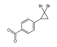 1-(2,2-dibromocyclopropyl)-4-nitrobenzene结构式