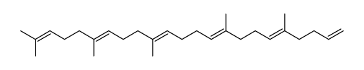 (5E,9E,13E,17E)-5,9,14,18,22-pentamethyltricosa-1,5,9,13,17,21-hexaene Structure