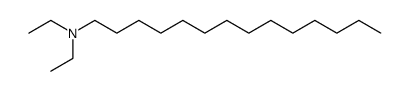 N,N-diethyltetradecan-1-amine Structure