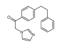 2-(1H-imidazol-1-yl)-1-[4-(2-phenylethyl)phenyl]ethan-1-one结构式