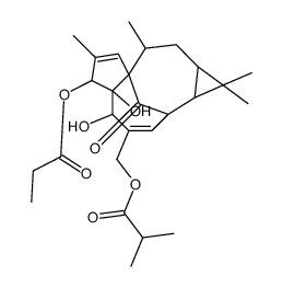 ingenol-3-propionate-20-isobutyrate structure