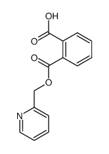 2-pyridylmethyl hydrogen phthalate结构式