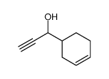 1-cyclohex-3-enyl-prop-2-yn-1-ol结构式