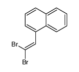 1,1-dibromo-2-(1-naphthyl)ethylene结构式