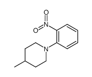 4-甲基-1-(2-硝基苯基)哌啶结构式