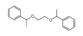 1,2-bis-(1-phenyl-ethoxy)-ethane Structure