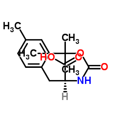 BOC-4-Methyl-D-phenylalanine Structure