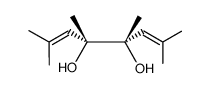 (4R,5S)-2,4,5,7-tetramethylocta-2,6-diene-4,5-diol结构式