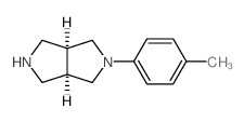 (3Ar,6as)-rel-八氢-2-(4-甲苯基)-吡咯并[3,4-c]吡咯结构式