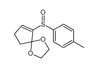(S)-(+)-2-(p-Toluenesulfinyl)-2-cyclopentenoneethyleneketal picture
