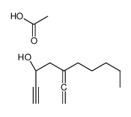 acetic acid,(3S)-5-ethenylidenedec-1-yn-3-ol Structure