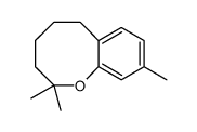 2,2,9-trimethyl-3,4,5,6-tetrahydro-2H-benzo[b]oxocine结构式
