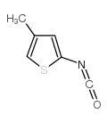 4-甲基-2-噻吩基异氰酸酯结构式
