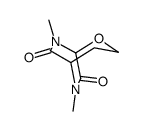 7,9-dimethyl-4-oxa-7,9-diazabicyclo[3.2.2]nonane-6,8-dione Structure