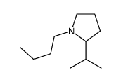 1-butyl-2-propan-2-ylpyrrolidine Structure