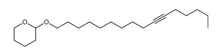 2-hexadec-10-ynoxyoxane结构式