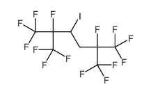 1,1,1,2,5,6,6,6-octafluoro-3-iodo-2,5-bis(trifluoromethyl)hexane结构式